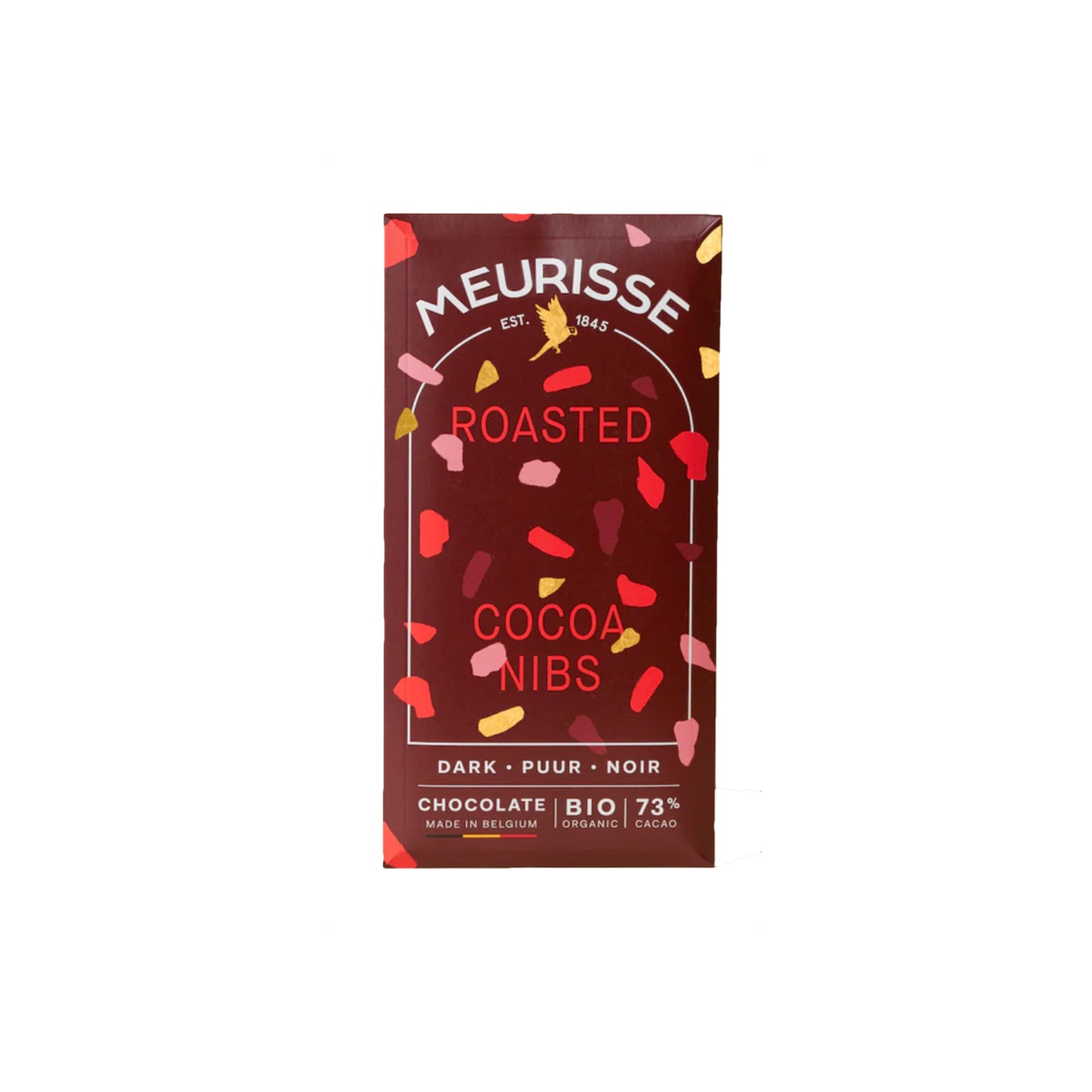 Chocolate negro con nibs de cacao tostado