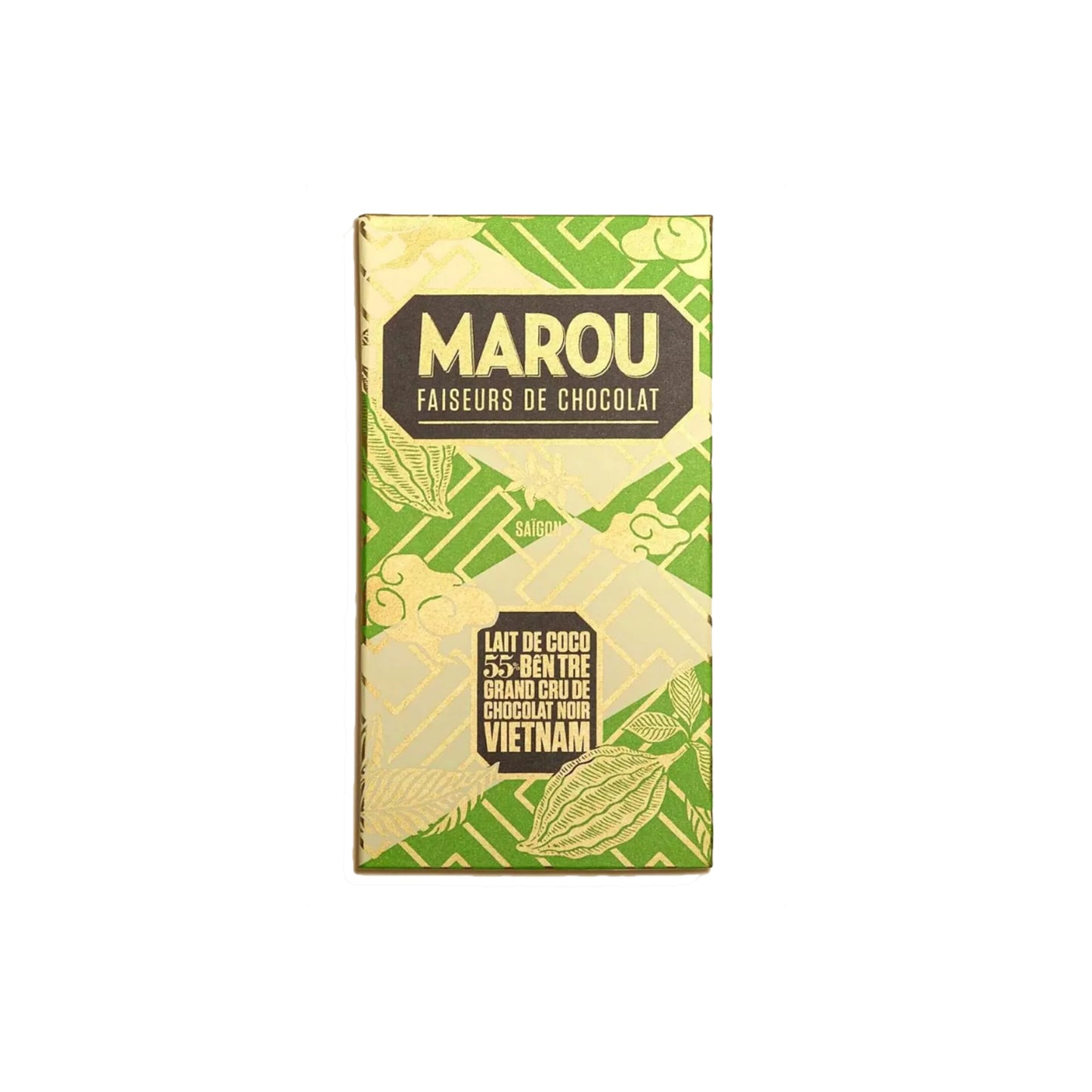 Chocolat Vietnamien Lait de Coco 55%