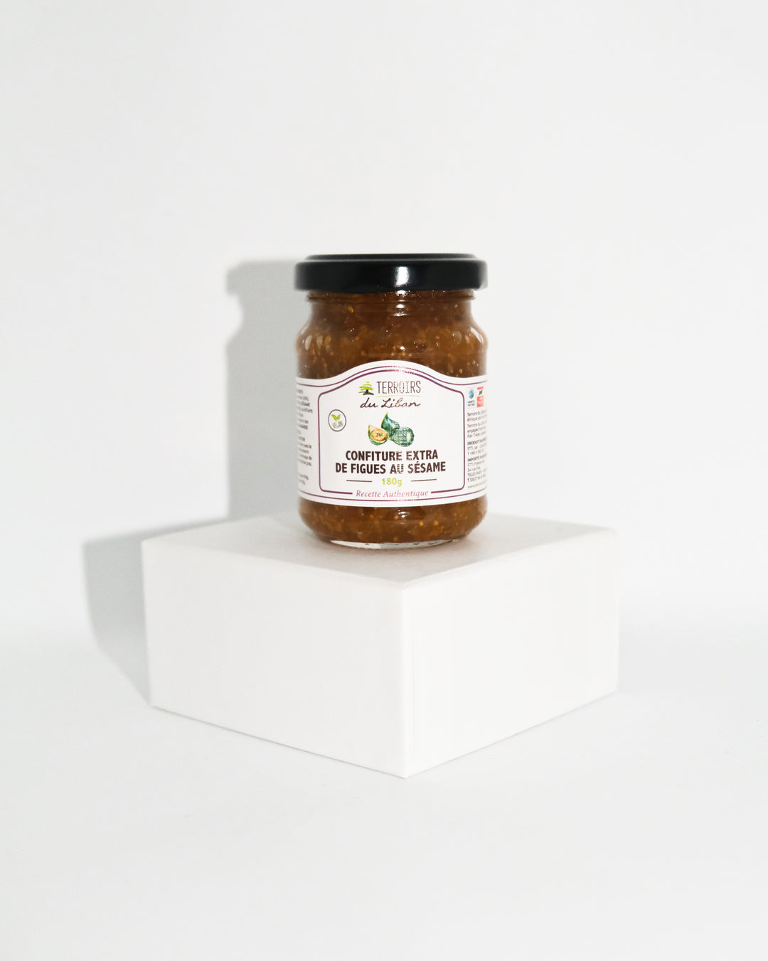 Confiture extra de Figues au sésame