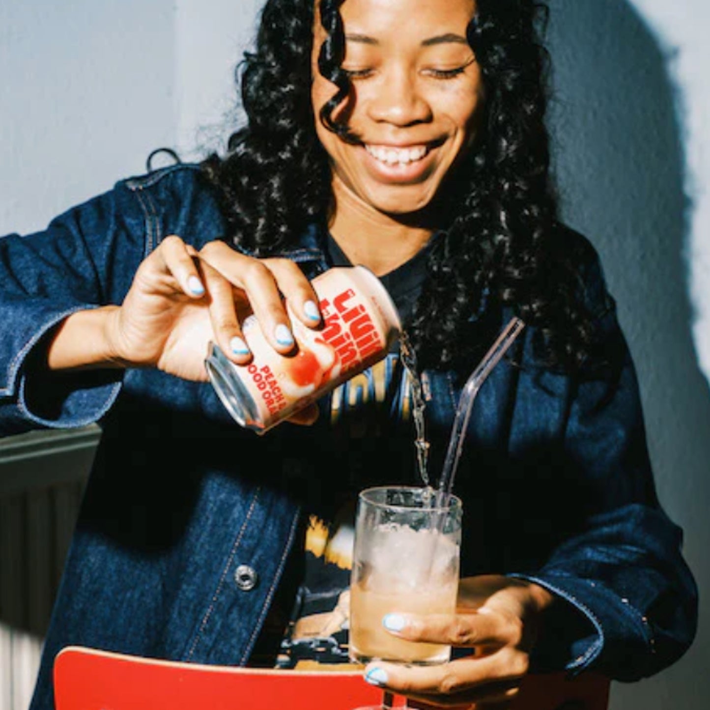 Peach & Blood Orange Soda