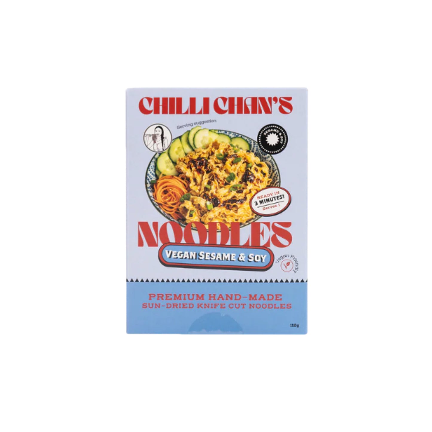 Vegan Sesame & Soy Noodles