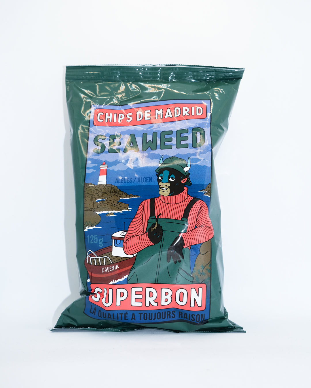 Chips de algas madrileñas