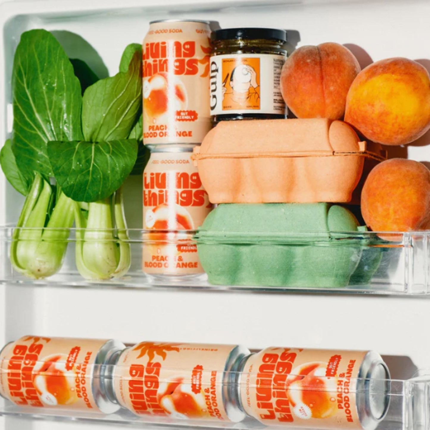 Peach & Blood Orange Soda