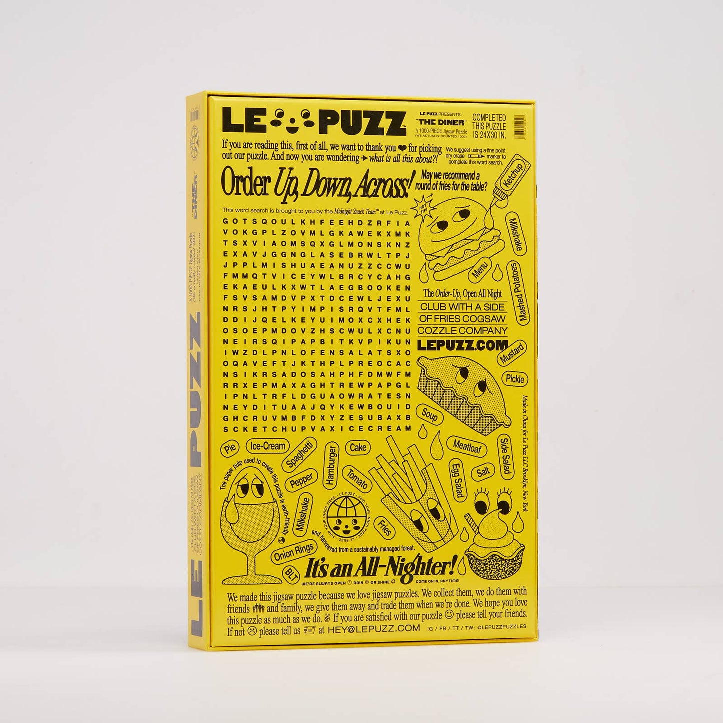 Puzzle The Diner
