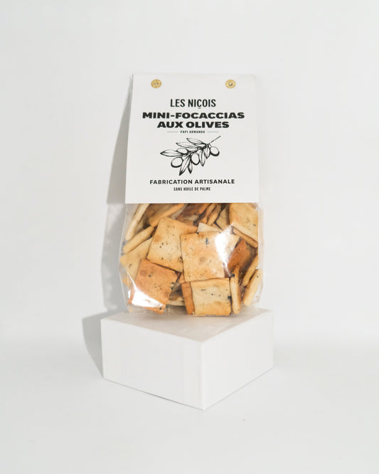 Mini-Focaccias Olives